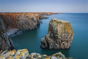 Stack Prints: Stack Rocks, Castlemartin, Pembrokeshire, Wales, United Kingdom, Europe