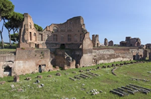 Stadium Prints: Stadium of Domitian on Palatine Hill