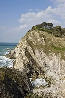 Stair Hole, Lulworth Cove, Dorset, England, United Kingdom, Europe