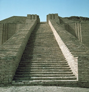 Stair Prints: Staircase on ziggurat