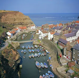 North Yorkshire Prints: Staithes, North Yorkshire, England, UK, Europe