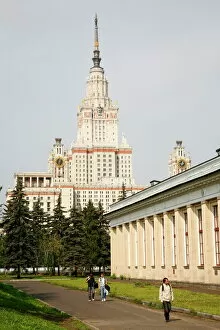 Images Dated 4th September 2008: The Stalinist State University building, one of Seven Sisters which are seven Stalinist skyscrapers