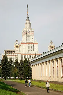 Images Dated 4th September 2008: The Stalinist State University building, one of Seven Sisters which are seven Stalinist skyscrapers