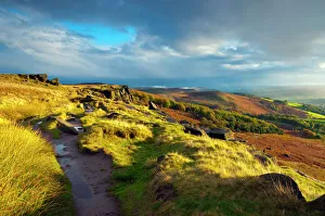 Day Time Prints: Stanage Edge, Peak District National Park, Derbyshire, England