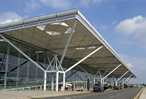 Stansted Airport terminal, Stansted, Essex, England, United Kingdom, Europe