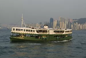 Images Dated 6th November 2007: Star Ferry crossing Victoria Harbour, Hong Kong, China, Asia