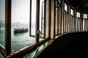 Star Ferry from Kowloon, Hong Kong, China, Asia