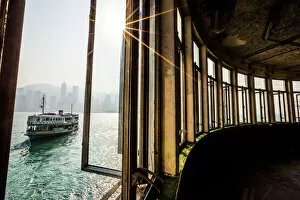 Skyline Gallery: Star Ferry, Tsim Sha Tsui, Hong Kong, China, Asia