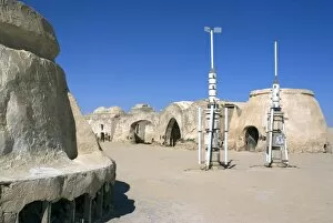 Images Dated 26th March 2008: Star Wars set, near Nefta, Tunisia, North Africa, Africa