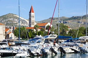 Trogir Prints: Stari Grad (Old Town), UNESCO World Heritage Site, Trogir, Dalmatia, Croatia, Europe