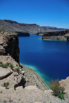 Trail Prints: Stark blue lake in Band-e-Amir National Park captures natural beauty in Afghanistan