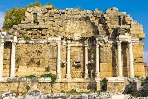 Agora Prints: State Agora, Side, Antalya Province, Turkey, Asia Minor, Eurasia