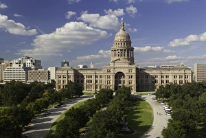 Austin Prints: State Capital building, Austin, Texas, United States of America, North America