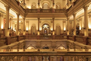 Civic Prints: State Capitol Building, Denver, Colorado, United States of America, North America