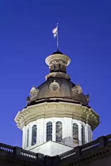 Images Dated 31st October 2008: State Capitol dome, Columbia, South Carolina, United States of America, North America