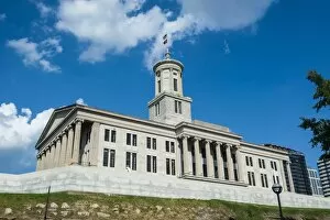 Images Dated 3rd August 2011: The State Capitol in Nashville, Tennessee, United States of America, North America
