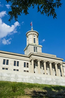 Nashville Prints: The State Capitol in Nashville, Tennessee, United States of America, North America