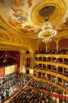 State Opera House (Magyar Allami Operahaz) with Budapest Philharmonic Orchestra, Budapest, Central Hungary, Hungary, Europe