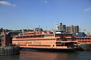 Images Dated 20th September 2009: Staten Island Ferry, New York City, United States of America, North America