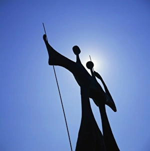 Brasilia Prints: Statue, Brasilia, Brazil, South America