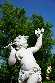Cherub Prints: Statue, Charlottenburg Palace, Berlin, Germany, Europe