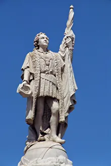Statue of Christopher Columbus in San Juan