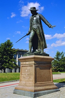 Boston Prints: Statue of Col