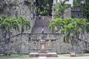 Famous Person Prints: Statue of Francisco Alberto in Plaza Patriotica, UNESCO World Heritage Site