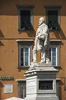 Garibaldi Prints: Statue of Garibaldi, Lucca, Tuscany, Italy, Europe