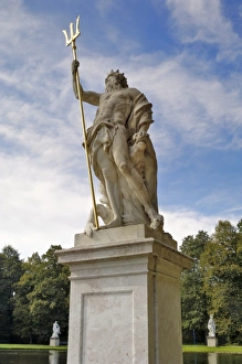 Munchen Prints: Statue in the grounds of Schloss Nymphenburg