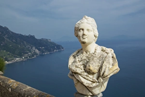Ravello Prints: Statue on the Infinity Terrace
