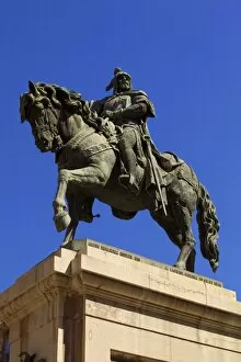 Images Dated 11th July 2010: Statue of King Jaume I, Valencia, Spain, Europe