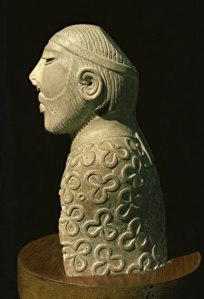 Exhibit Prints: Statue of the king priest from the Indus civilisation at Mohenjodaro