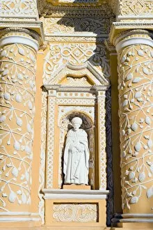 Images Dated 22nd November 2010: Statue on La Merced church, Antigua, UNESCO World Heritage Site, Guatemala