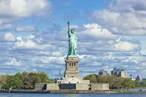 Typically American Gallery: The Statue of Liberty, Liberty Island, built by Gustave Eiffel, New York City, United