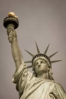 The Statue of Liberty, Liberty Island, New York City, New York, United States of America