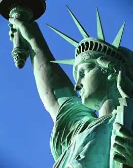 International Landmarks Prints: The Statue of Liberty, New York City, New York, United States of America, North America