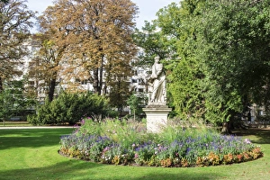 Plinth Prints: Statue in the Luxembourg Gardens, Paris, France, Europe
