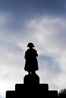 Ajaccio Prints: Statue of Napoleon, Memorial to Napoleon in Place du Casone