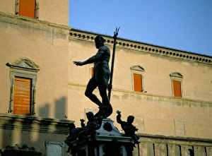 Piazza Maggiore Prints: Statue of Neptune