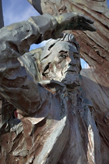 Images Dated 21st September 2008: Statue of Nolsoyar Pall (Poul Poulsen Nolsoe), Faroese national hero, seaman