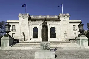 Headquarters Prints: Statue of Queen Isabella of Spain outside the headquarters of the Organization of American States (OAS)