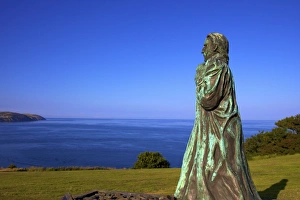 Isle Of Man Prints: Statue of Sir William Hillary, Douglas, Isle of Man, Europe