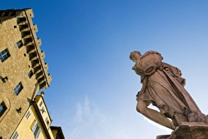 Images Dated 7th November 2008: Statue of the Spring, Ponte Santa Trinita, Florence (Firenze), Tuscany, Italy, Europe