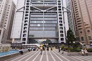 Statue Square Prints: Statue Square, HSBC Building, Central district, Hong Kong, China, Asia