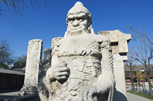 Images Dated 9th November 2007: Statue at Zhen Jue temple, Beijing, China, Asia