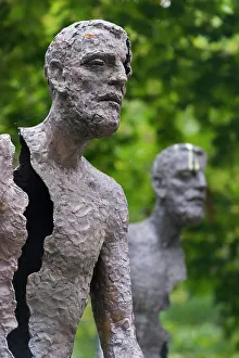 Bohemia Prints: Detail of statues at Memorial to the Victims of Communism