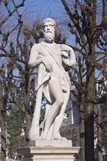 Mirabell Gardens Prints: Statues at the Mirabell Gardens, Salzburg, Austria, Europe