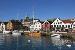 Images Dated 29th May 2009: Stavangers picturesque harbor, Stavanger, Rogaland, Norway, Scandinavia, Europe