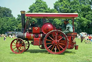 Vintage Prints: Steam engine, England, United Kingdom, Europe